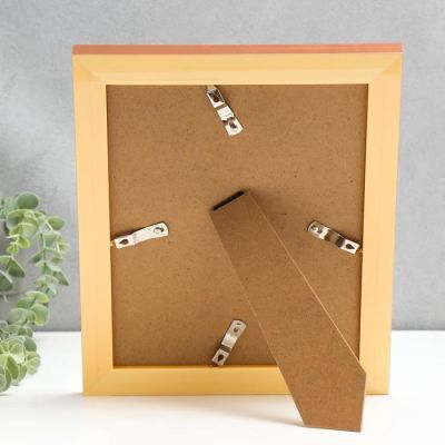 Фоторамка пластик 20х25 см "Зеркало с медной обводкой" 30х25,3 см