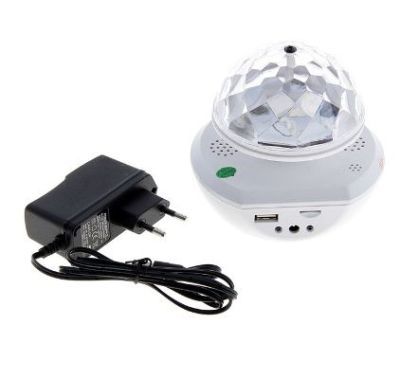 Световой прибор с музыкой (белый)