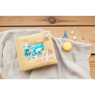 Фотоальбом It's travel time, набор для создания, 15.7 × 15.7 × 2.5 см