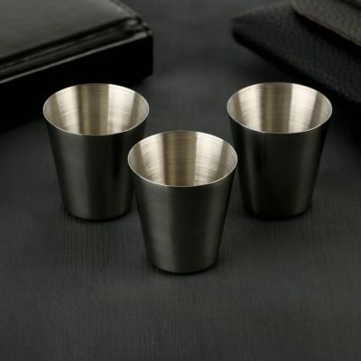 Подарочный набор "Охотник №1", фляжка 210 мл, стопки 3 шт