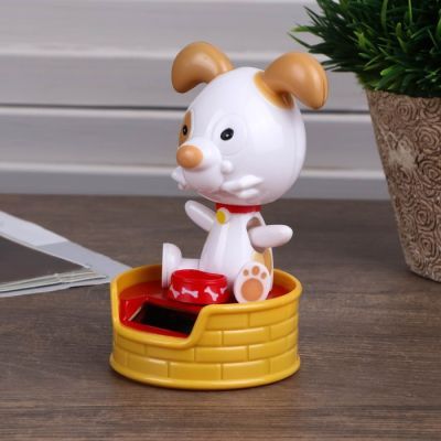 Маятник пластик от солнечной батареи "Пятнистый щенок" 9х5,8х5,8 см