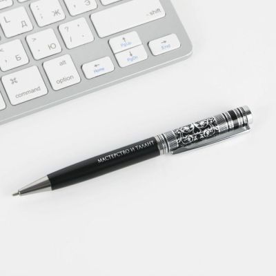 Ручка в футляре «Лидеру во всем», металл