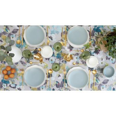 Скатерть Доляна Bloom 150*220 +/- 2 см, 100% п/э