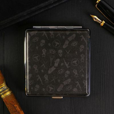 Портсигар "Молодежь",  9.6 х 9,6 см