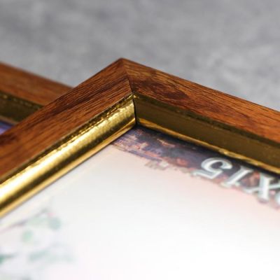 Фоторамка "Темный орех" 29х45 см на 6 фото 10х15 см