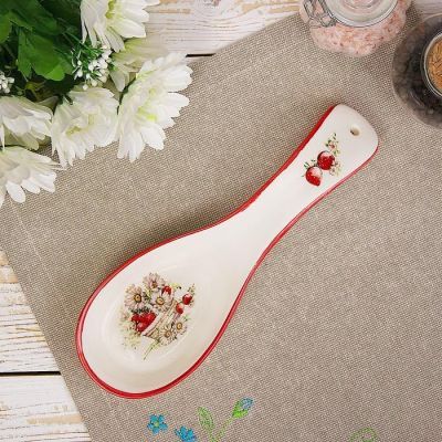 Подставка под ложку Доляна «Ромашки», 21,5×7,5 см