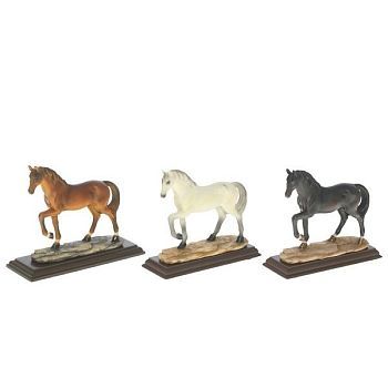 Фигурка декоративная "Лошадь", 3в .