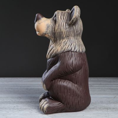 Копилка "Медведь", акрил, коричневый цвет, 38 см