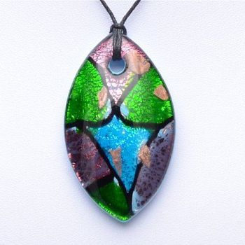 Подвеска Муранское стекло "Лурдас" арт.пМСТ-1515