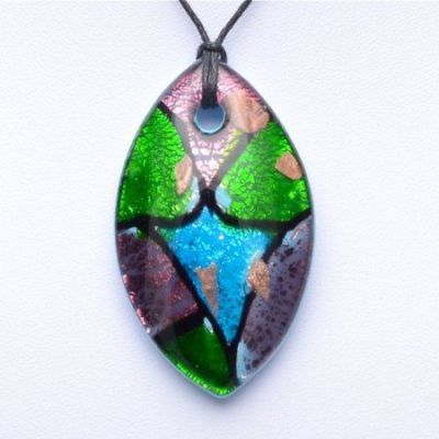 Подвеска Муранское стекло "Лурдас" арт.пМСТ-1515