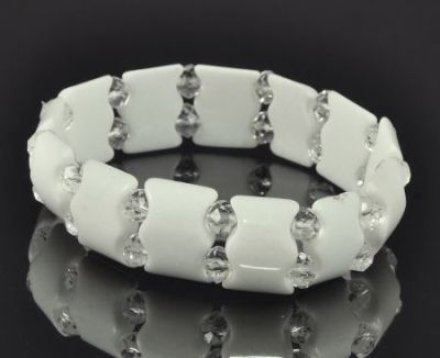 Браслет Кахолонг, хрусталь "Игра" арт. бП794