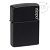 Зажигалка ZIPPO 218ZL Classic с покрытием Black Matte