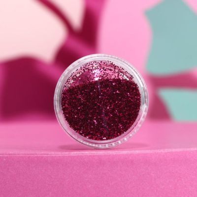 Набор для wow-маникюра Pink tropics (гель-лак, втирка, блёстки, пилочка и ножницы)