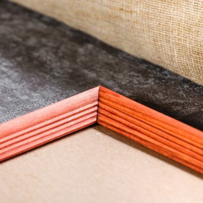 Фоторамка с 20 35х35 см, махагон