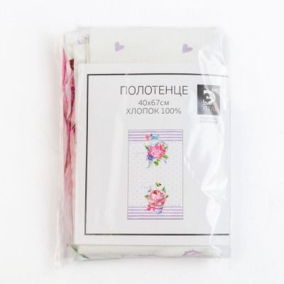 Полотенце "Этель" Сладости  40х67 см, 100% хл, репс 190 гр/м2