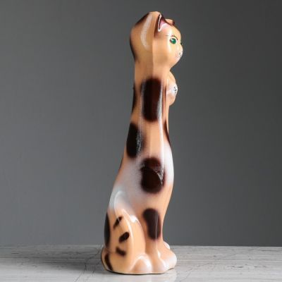 Копилка "Коты близнецы", покрытие лак, бежевая, 34 см