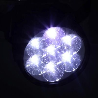 Фонарь налобный "Мастер К.", 7 LED, 1 режим, 3 АА, 7.5х6.3 см