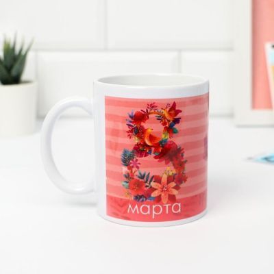 Кружка "8 марта" Нежность, 320 мл