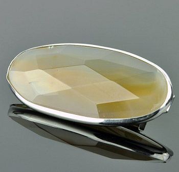 Брошь Агат "Тибет" арт. бшНАГ-442