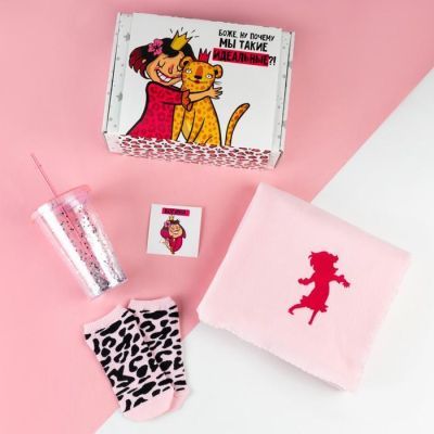 Набор подарочный "Богиня" плед и акс