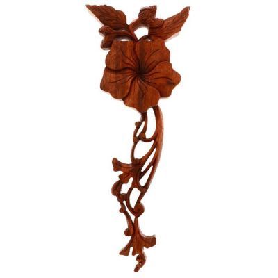 Панно декоративное "Букет Плумерии" 39х15х2 см