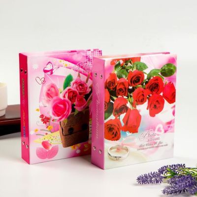 Фотоальбом на 200 фото 10х15 см "Романтика", микс