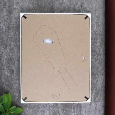 Фоторамка пластик L-2 15х21 см, белый, с небьющимся стеклом