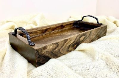 Сервировочное блюдо - 1 (дерево), 49 х 23 х 7 см