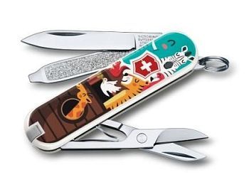 0.6223.L1703 Нож перочинный Victorinox Classic LE2017 "The Ark" 58мм 7функций