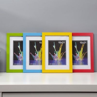 Набор фоторамок 15х21 см (разноцветный) 4 шт