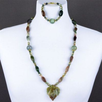 Комплект Яшма "Кленок" арт. ДЕВ-1422