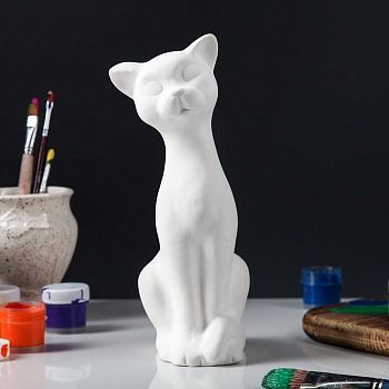 Копилка-раскраска "Кошка Алиса", 24 см