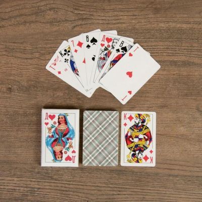 Набор подарочный "Защитнику": домино и карты, 15х21.5 см