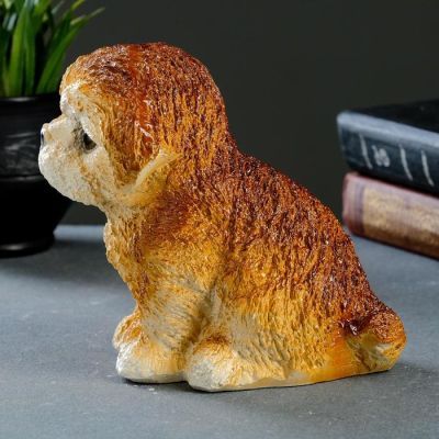 Копилка "Пухленький щеночек" 16х13х16см