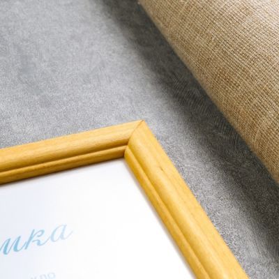 Фоторамка дерево 21х30 см, сосна, с небьющимся стеклом, МИКС