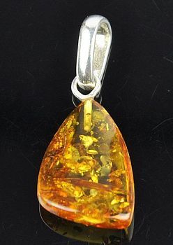 Кулон Янтарь "Золотой дождь" арт.ЯК-107