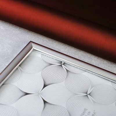 Фоторамка пластик "Гамма сильвер" 15х20 см