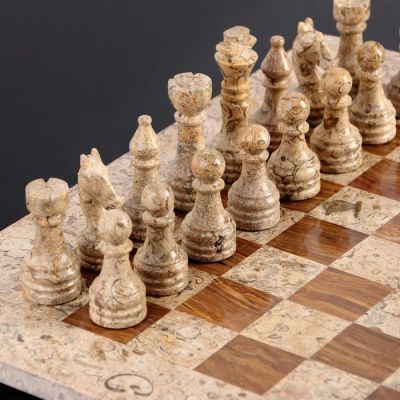 Шахматы «Элит»,  доска 40х40 см, оникс, вид 3