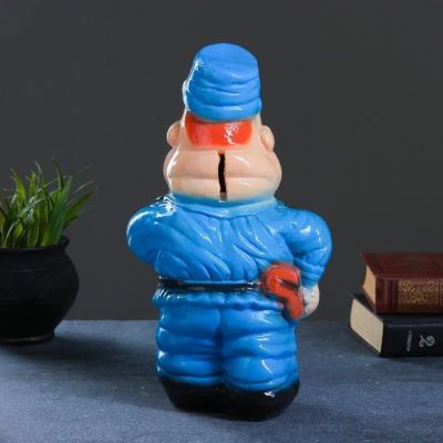 Копилка "Мент со свистком" 31х14см