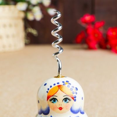 Штопор "Матрёшка", микс