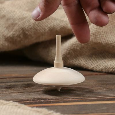 Волчок деревянный, d=5 см, бук