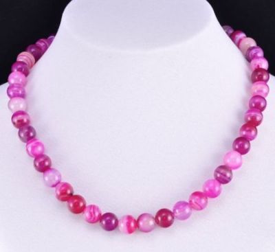 Бусы Агат "Классика № 10" арт.НАГ-1(10)-46-21