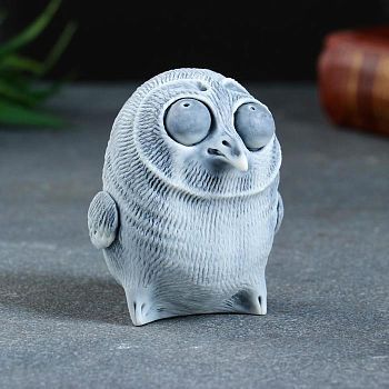 Сувенир "Сова (авторский М. Бруй) 7,6см