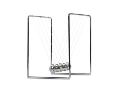 Шары Ньютона металлические (средние)  11 х 11 х 14 см