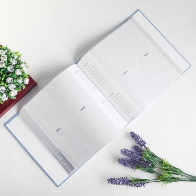 Фотоальбом на 100 фото 10х15 см "Нити из точек" МИКС 22х22х5 см