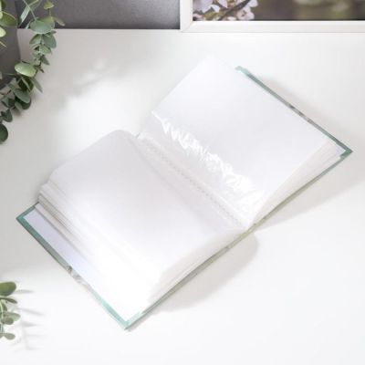 Фотоальбом "Бутон" на 100 фото 10х15 см, 12,5х5х16,5 см.  ПП карм.