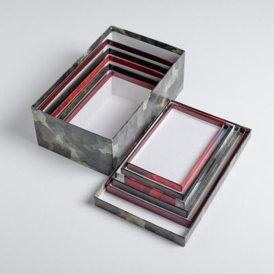 Набор подарочных коробок 6 в 1 «С 23 февраля», 20 х 12.5 х 7.5 ‒ 32.5 х 20 х 12.5 см