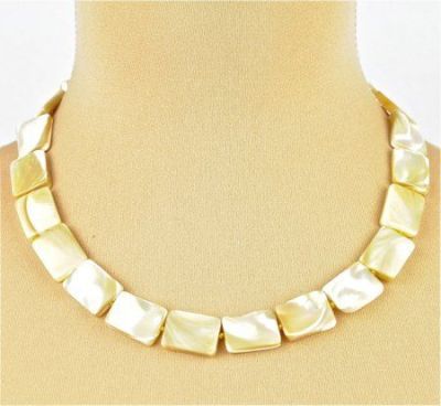 Бусы Перламутр "Нуара" арт.НПР-15(13-18)-48-2