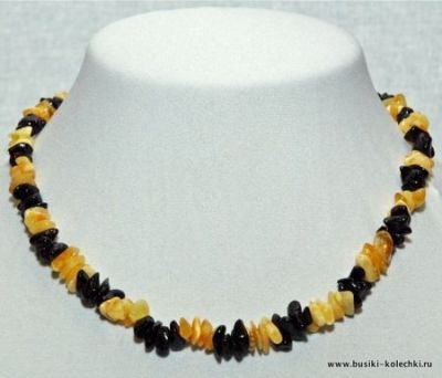 Бусы Янтарь "Солнечная россыпь" арт. НЯН -п324