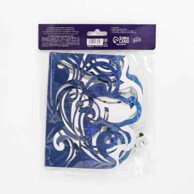 Новогодний декор с гирляндой «Снегири», длина 70 см.